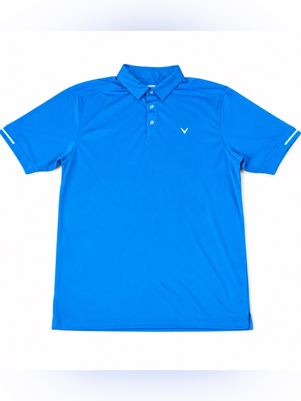 Callaway Performance Polo Shirt Blue Golf Athletic Mens Large